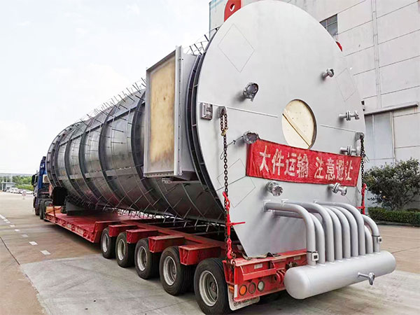 珠海新材料项目-5台18MW燃气热载体炉发货现场