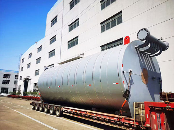 西部化工项目-14MW燃气热载体炉发货现场