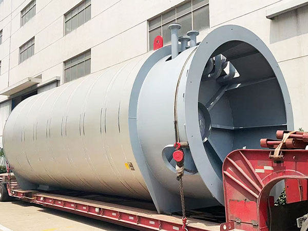 福建项目-10MW燃气热载体炉发货现场