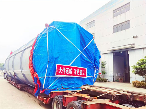 吉林中石油项目-35MW燃气热载体炉发货现场，应用于精细化工装置